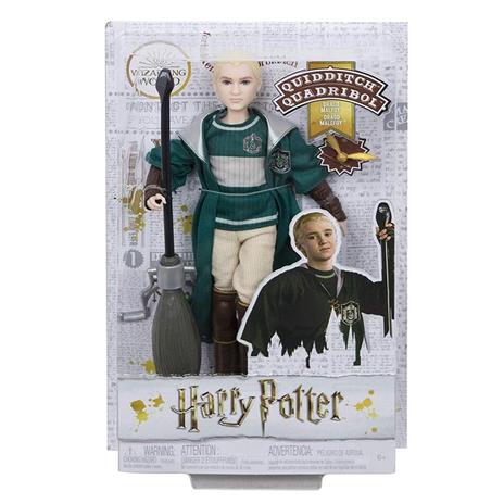 Harry Potter Personaggio Draco Malfoy. Bambola Articolata alta 30 cm con Accessori Autentici - 2