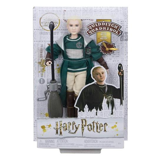 Harry Potter Personaggio Draco Malfoy. Bambola Articolata alta 30 cm con Accessori Autentici