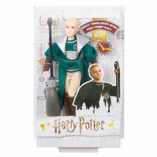 Harry Potter Personaggio Draco Malfoy. Bambola Articolata alta 30 cm con Accessori Autentici - 5