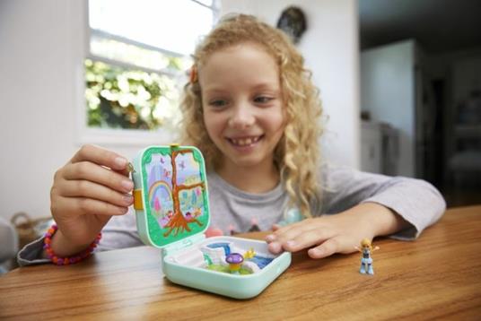 Polly Pocket Nascondigli Segreti Foresta dei Giochi con Micro Bambola Polly e Accessori - 10