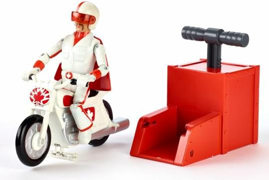 Toy Story 4. Duke Caboom Con Moto E Lanciatore. Mattel Gfb55 - 9