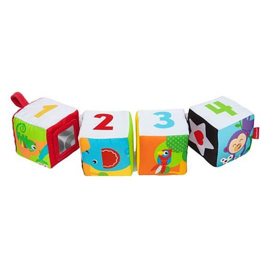 Fisher Price Soffici Cubi Gira & Impara  Mattel GFC37 - 3