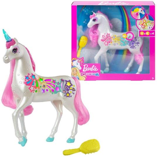 Barbie Dreamtopia Unicorno Pettina & Brilla, Giocattolo per Bambini 3+  Anni. Mattel (GFH60) - Barbie - Barbie Modern Fairytale - Casa delle  bambole e Playset - Giocattoli | IBS