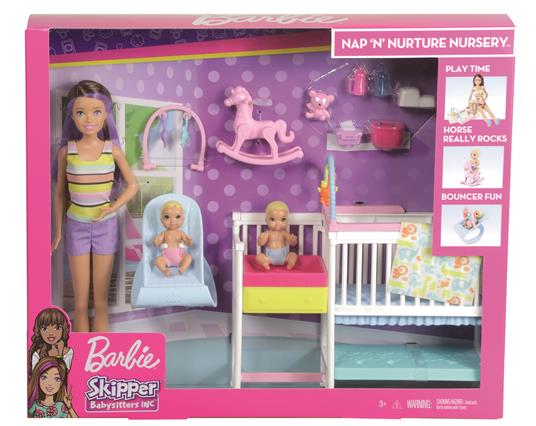 Barbie. Skipper Babysitter Nurserie - Barbie - Bambole Fashion - Giocattoli  | IBS