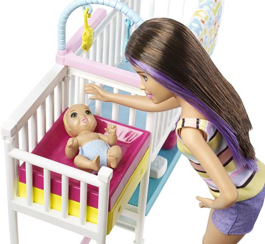 Barbie. Skipper Babysitter Nurserie - Barbie - Bambole Fashion - Giocattoli  | IBS