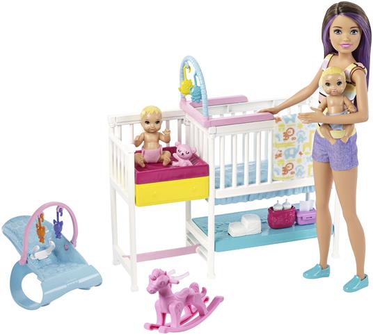 Barbie. Skipper Babysitter Nurserie - Barbie - Bambole Fashion - Giocattoli