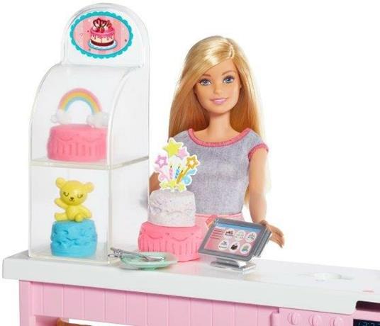 Barbie Playset Pasticceria con Bambola e Accessori da Cucina, 3+ Anni.  Mattel (GFP59) - Barbie - Barbie I Can Be - Bambole Fashion - Giocattoli |  IBS