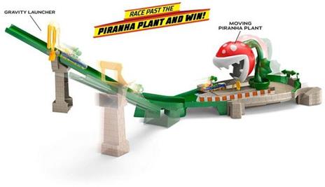 Hw Mario Kart Piranha Set