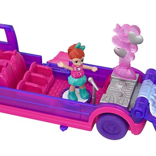 Mattel GGC41 - Polly Pocket - Pollyville - Veicolo Festa In Limousine - 4