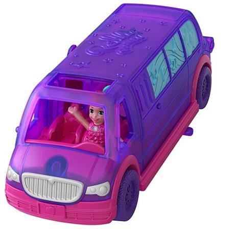 Mattel GGC41 - Polly Pocket - Pollyville - Veicolo Festa In Limousine - 6