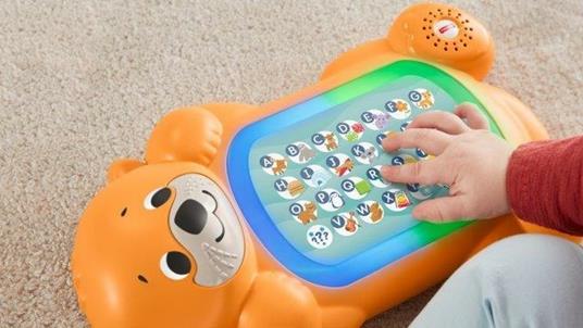 Fisher Price Parlamici Baby Lontra ABC, Giocattolo Educativo con Luci,  Suoni e Musica . Mattel (GJB03) - Fisher Price - Giochi interattivi -  Giocattoli