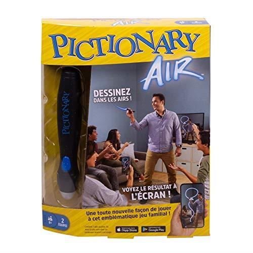 Pictionary Air, gioco di società e disegno in aria, con risultato a schermo, versione francese, GJG13