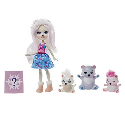 Enchantimals- Bambola di Pristina l'Orso Polare con 3 Amici Cuccioli  Giocattolo per Bambini 3+Anni GJX47 - Enchantimals - Casa delle bambole e  Playset - Giocattoli | IBS