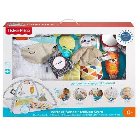 Fisher Price Palestrina 5 Sensi Deluxe, Stimola Sviluppo del Neonato. Mattel (GKD45) - 5