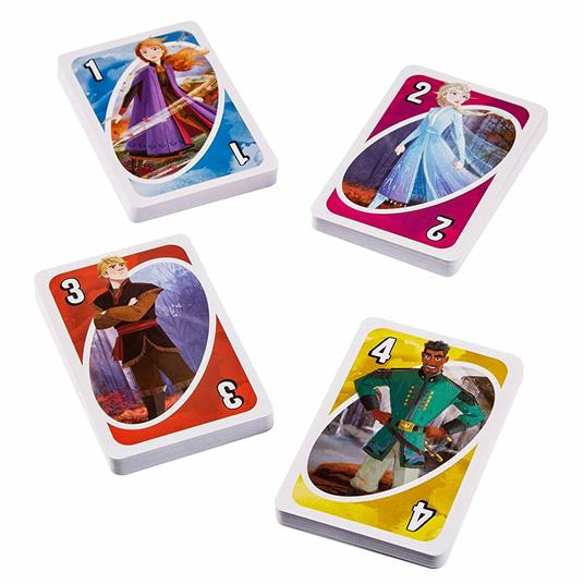 Uno Frozen 2. Gioco di carte (GKD76) - Mattel - Games - Giochi di