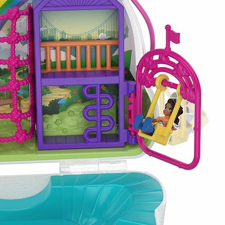 Polly Pocket Cofanetto Borsetta dei Segreti Arcobaleno, Playset con Bambole e Accessori, 4 + Anni . Mattel (GKJ65) - 3