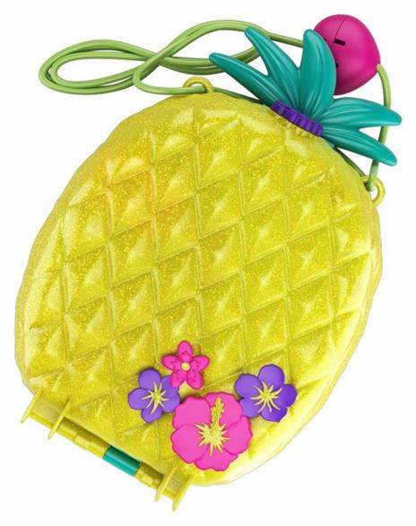 Polly Pocket Cofanetto Borsetta dei Segreti Ananas Polly Giocattolo per Bambini 4+Anni, GKJ64 - 3