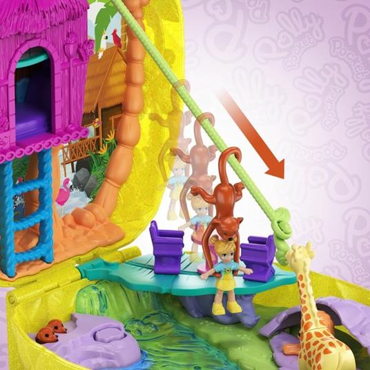 Polly Pocket Cofanetto Borsetta dei Segreti Ananas Polly Giocattolo per Bambini 4+Anni, GKJ64 - 5