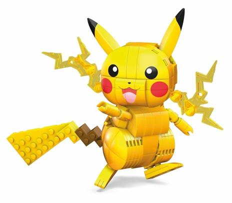 Mega Construx Pokemon Pikachu da Costruire, 10 cm Giocattolo per Bambini 6+Anni, GMD31 - 6