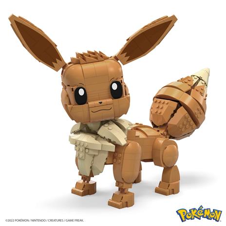 Mega Construx. Pokemon Pikachu Gigante da 845 mattoncini, giocattolo da costruire per bambini 8+anni - 2