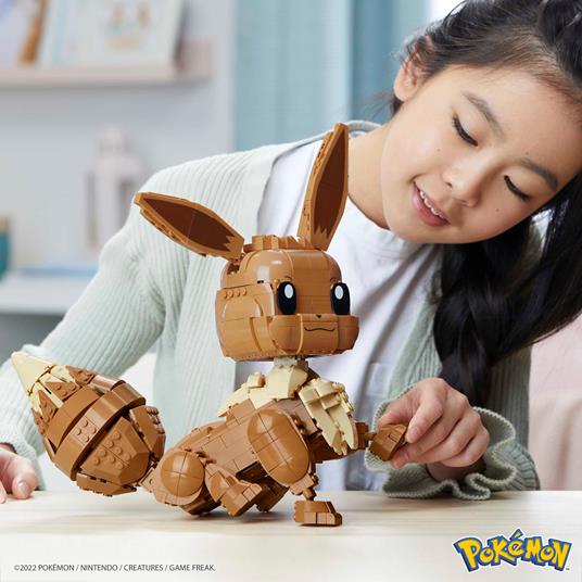 Mega Construx. Pokemon Pikachu Gigante da 845 mattoncini, giocattolo da  costruire per bambini 8+anni - MEGA - Pokémon - Cartoons - Giocattoli