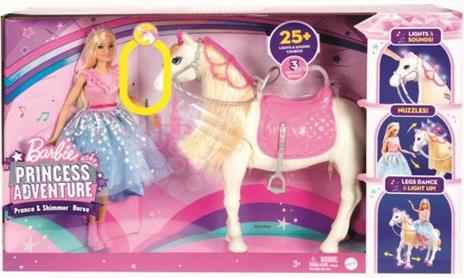 Barbie - Barbie a Cavallo, bambola snodata con il suo cavallo marrone - eZy  toyZ Negozio giocattoli on line