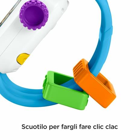 Fisher-Price Smart Watch Scopri e Impara, Insegna Numeri e Colori, Giocattolo per Bambini 6+ Mesi - 7