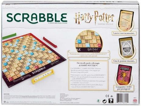 Mattel Scrabble Harry Potter Gioco da Tavolo per Bambini da 7 anni