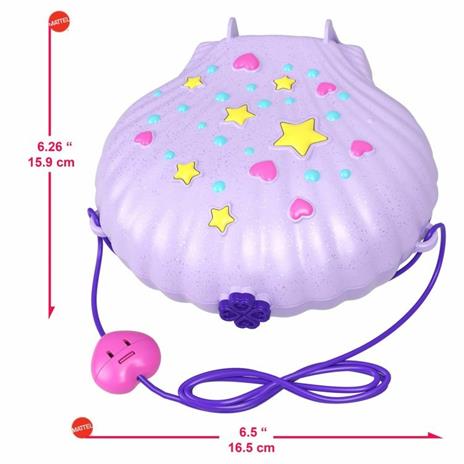 Polly Pocket Borsetta dei Segreti Conchiglia con Tracolla, con Micro Bambole e Accesori, 4+ Anni, GNH11 - 8