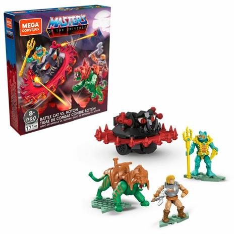 Mega Construx Master of the Universe - Battle-Cat contro Roton di MOTU - 8