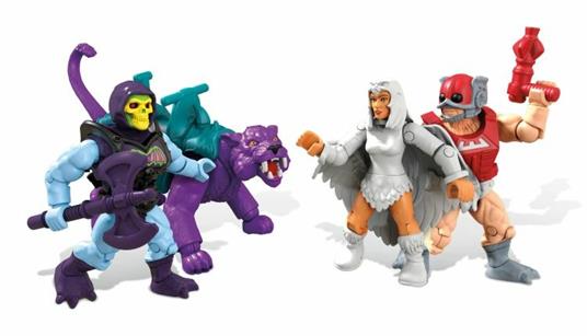 Mega Brands - Construx Masters of The Universe Set da Costruire Avamposto  del Terrore, Include 3 Micro Action Figure - Mattel - Mega Construx -  Cartoons - Giocattoli | IBS