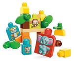 Mega Bloks First Builders Amici della Savana Bio Contiene 30 Blocchi da Costruzione Eco-Sostenibili Giocattolo per Bambini 1+ Anni GPT75