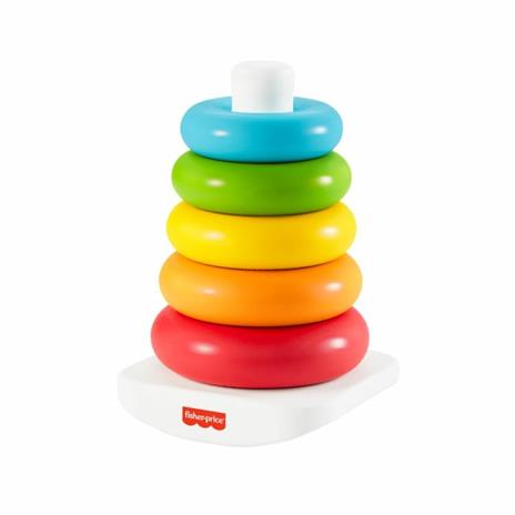 Fisher-Price, Piramide 5 Anelli Eco, Giocattolo per lo sviluppo, per bambini 6+mesi - 2