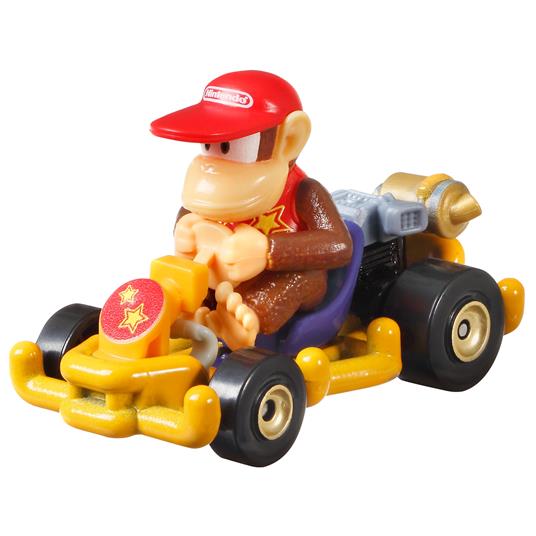 Hot Wheels - Mario Kart Personaggio Diddy Kong Pipe Frame, veicolo in scala  1:64, per Bambini 3+ Anni - Hot Wheels - Macchinine - Giocattoli | IBS