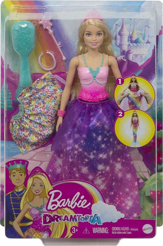 Dreamtopia 2 In 1 Princess To Mermaid Fashion Doll - 5