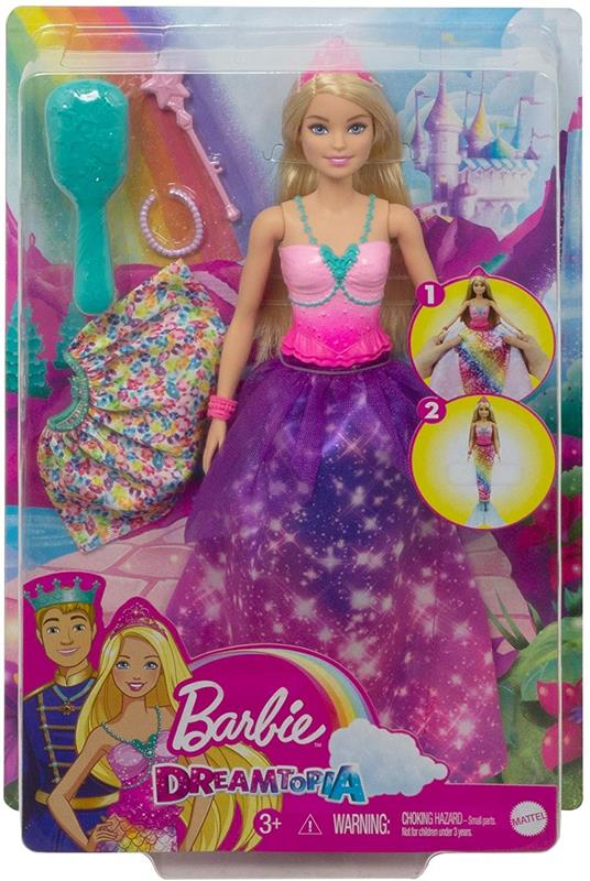 Dreamtopia 2 In 1 Princess To Mermaid Fashion Doll - 6