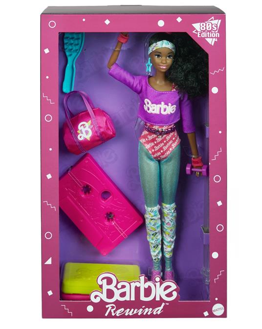 Barbie Rewind 80s Edition Workin 'Out, Bambola Brunette che indossa tuta,  scaldamuscoli e accessori per collezionisti - Barbie - Bambole Fashion -  Giocattoli | IBS