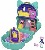 Polly Pocket Flip & Find Cat Compact