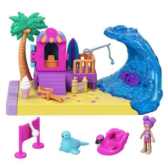 Polly Pocket Pollyville Outdoor Beachside - 2