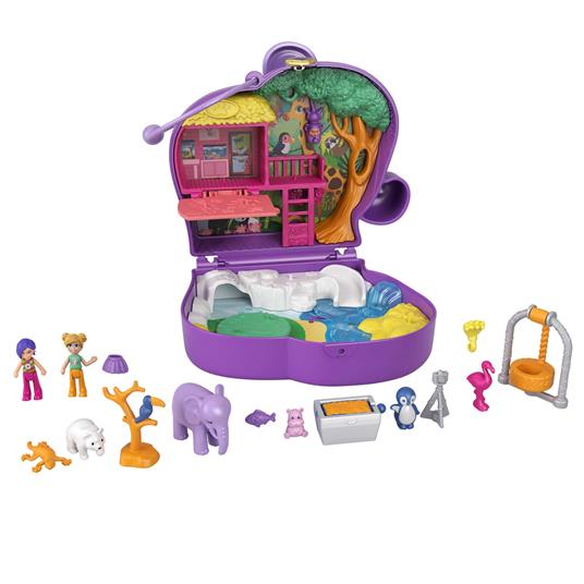 Polly Pocket Elephant Adventure Compact