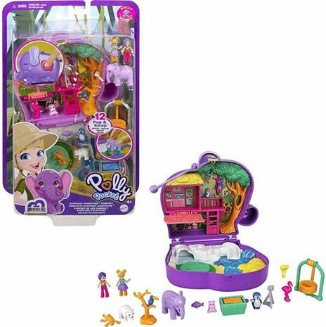 Polly Pocket Elephant Adventure Compact - 3