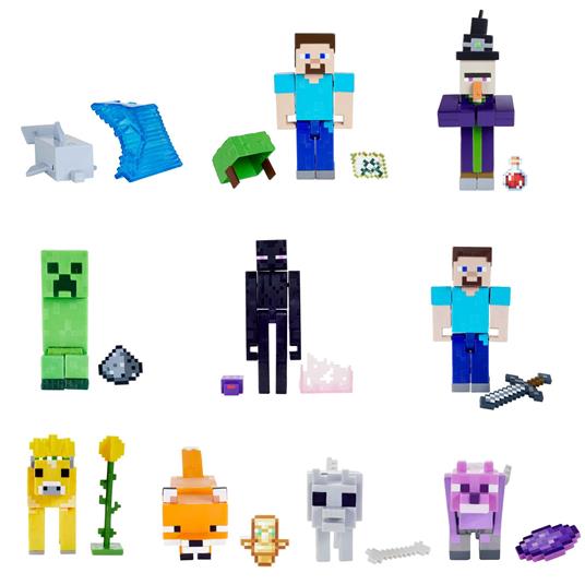 Minecraft Crea-Blocchi Personaggi Assortimento - Mattel - Personaggi -  Giocattoli | IBS