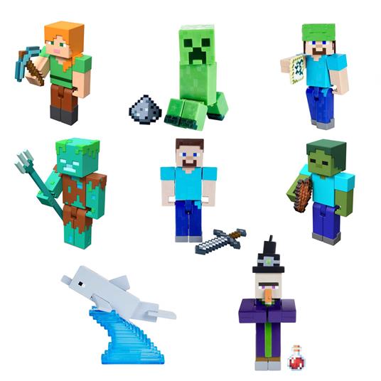 Minecraft Crea-Blocchi Personaggi Assortimento - 7