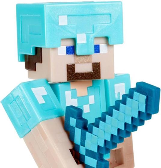 Minecraft - mini action figure testa mob, assortimento personaggi del  videogioco dal design pixelato con teste giganti, tutti da collezionare,  giocattolo per bambini, 6+ anni, hdv64 - Toys Center