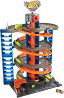 Hot Wheels City Garage delle Acrobazie, con ascensore per i piani  superiori, con collegamenti per altri set - Hot Wheels - Garage -  Giocattoli