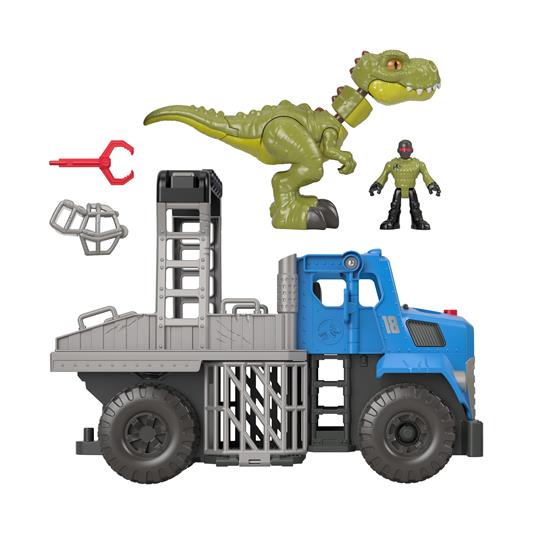 Imaginext Jurassic World Fuga dal Dino Trasportatore - 9