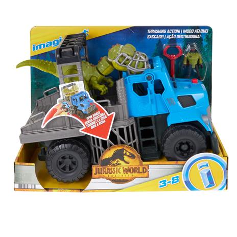 Imaginext Jurassic World Fuga dal Dino Trasportatore - 12