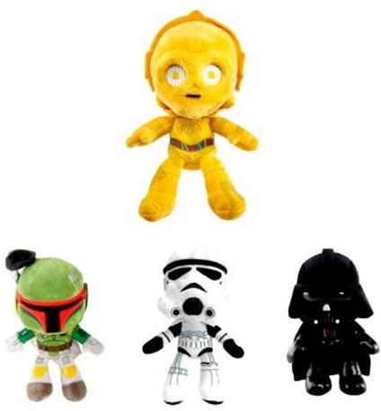 STAR WARS Peluche Assortito GXB23