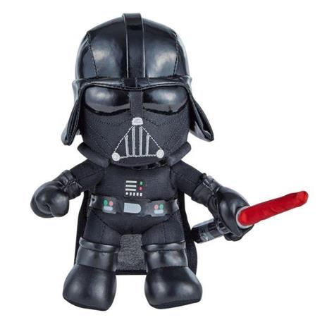 Star Wars - Peluche Darth Vader Star Wars, circa 20 cm, con spada laser -  Peluche - Dai 3 anni - Mattel - Personaggi - Giocattoli