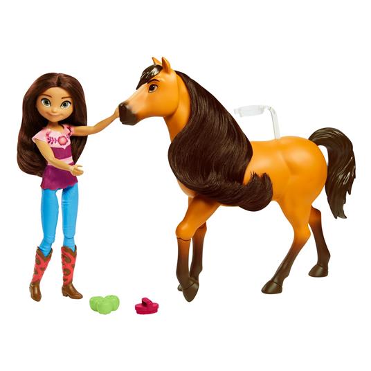 Spirit Cofanetto Coccole e Giochi con Bambola Lucky e Cavallo Spirit,  Giocattolo per Bambini 3+Anni. Mattel (GXF67) - Mattel - Bambole Fashion -  Giocattoli | IBS
